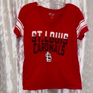 MLB 4Her St. Louis Cardinals Shirt Women’s Size Medium 🔥 YB7